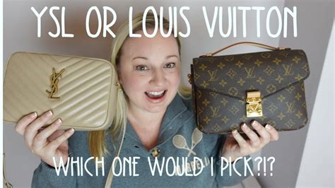 is lv and ysl the same|ysl vs lv purses.